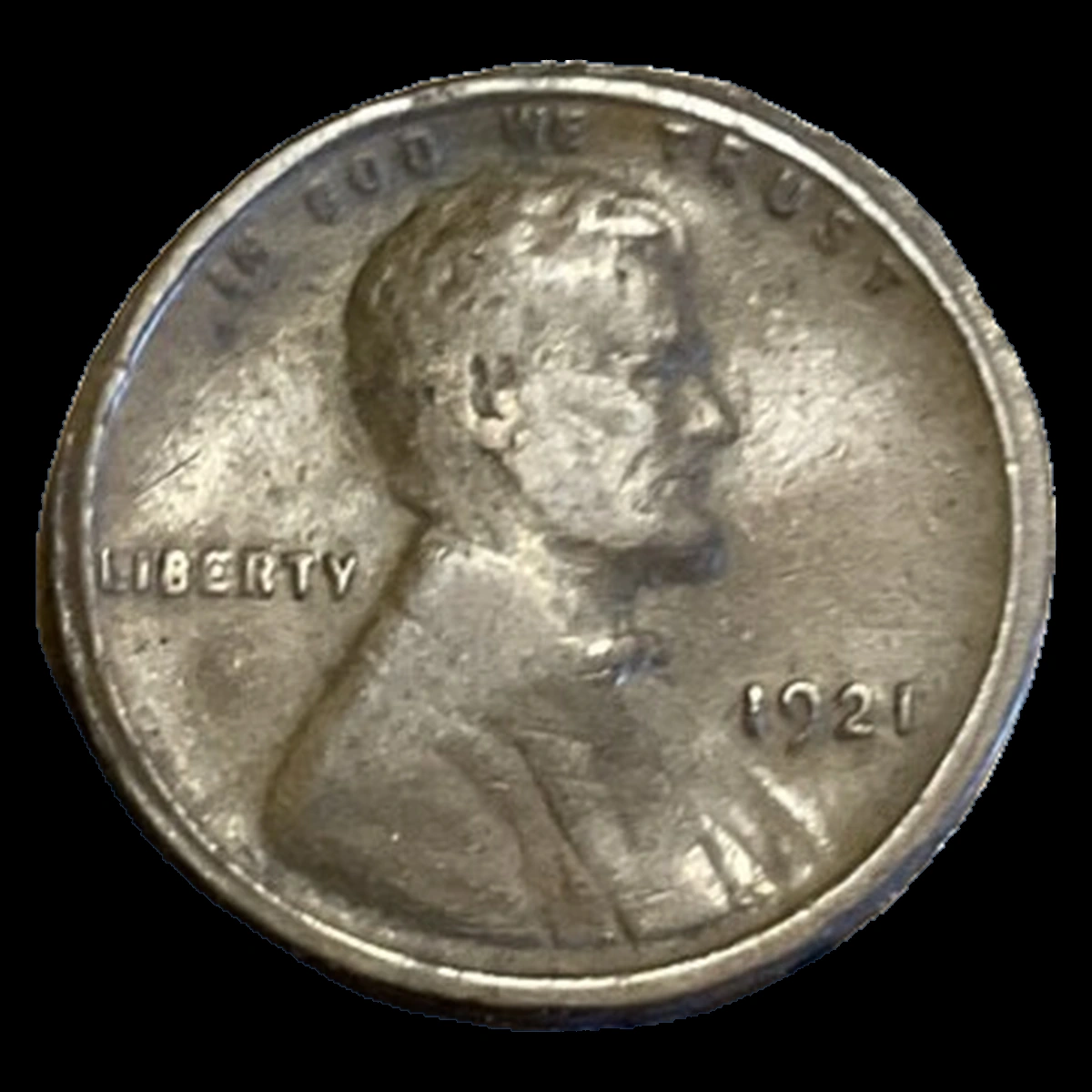 1921 Wheat Penny: Broadstrike
