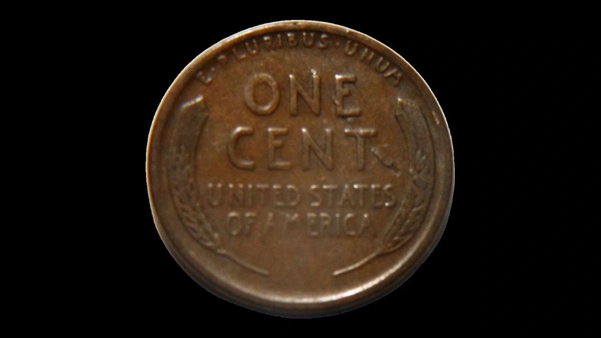 1921 Wheat Penny: Die Crack / Die Chip