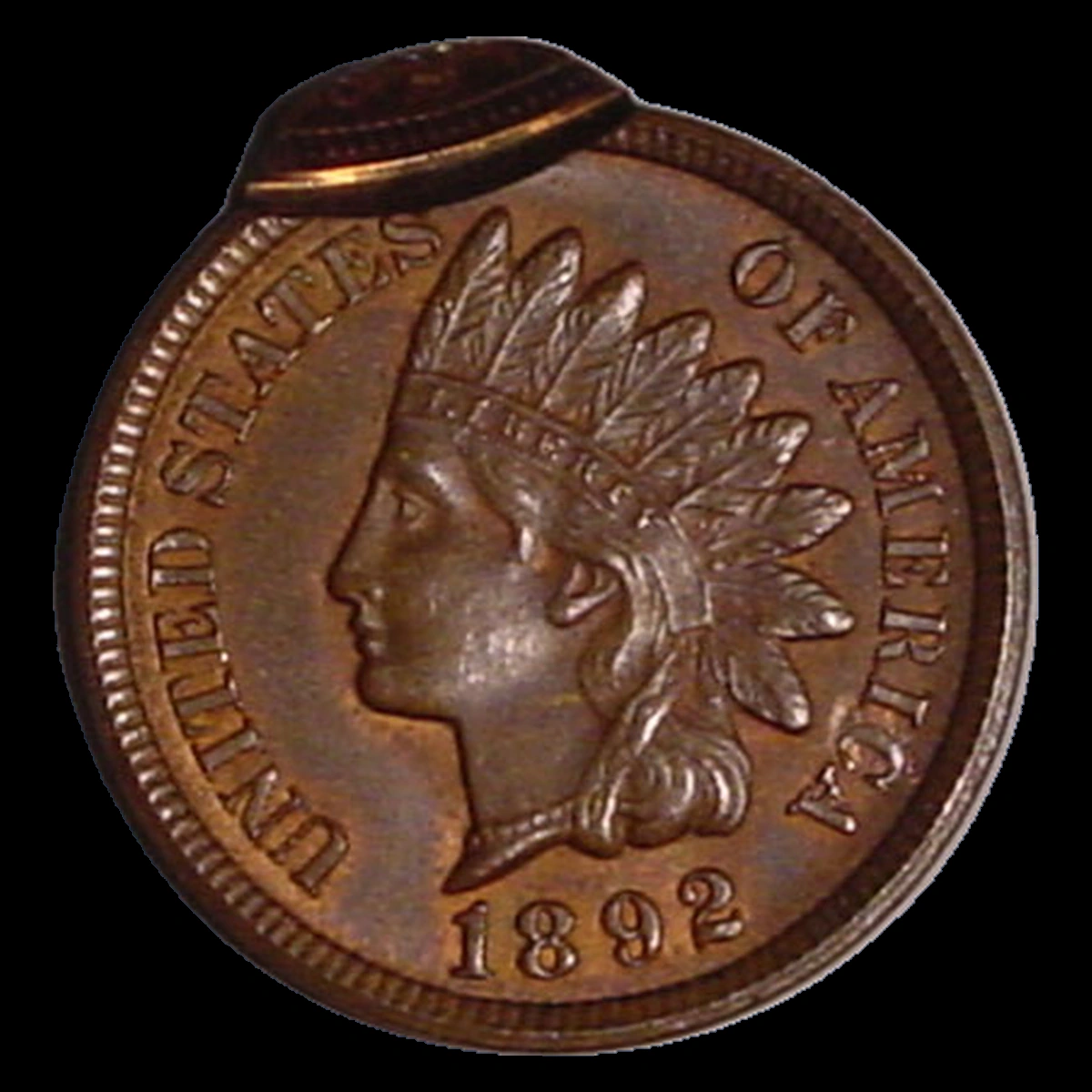 1892 Indian Cent: Multiple Strike