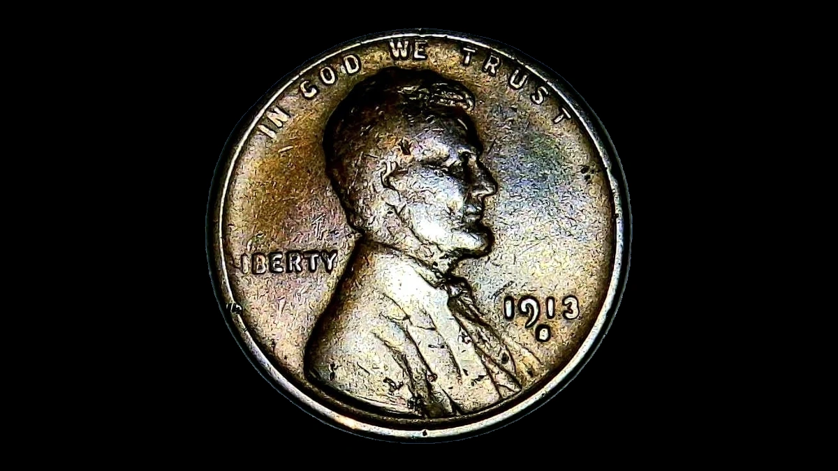 1913 Lincoln Cent (Wheat Reverse): Missing Design Detail