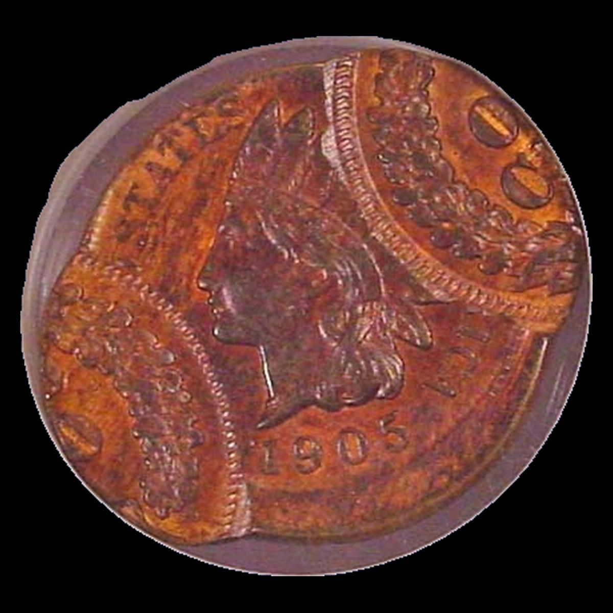 1905 Indian Cent: Multiple Strike