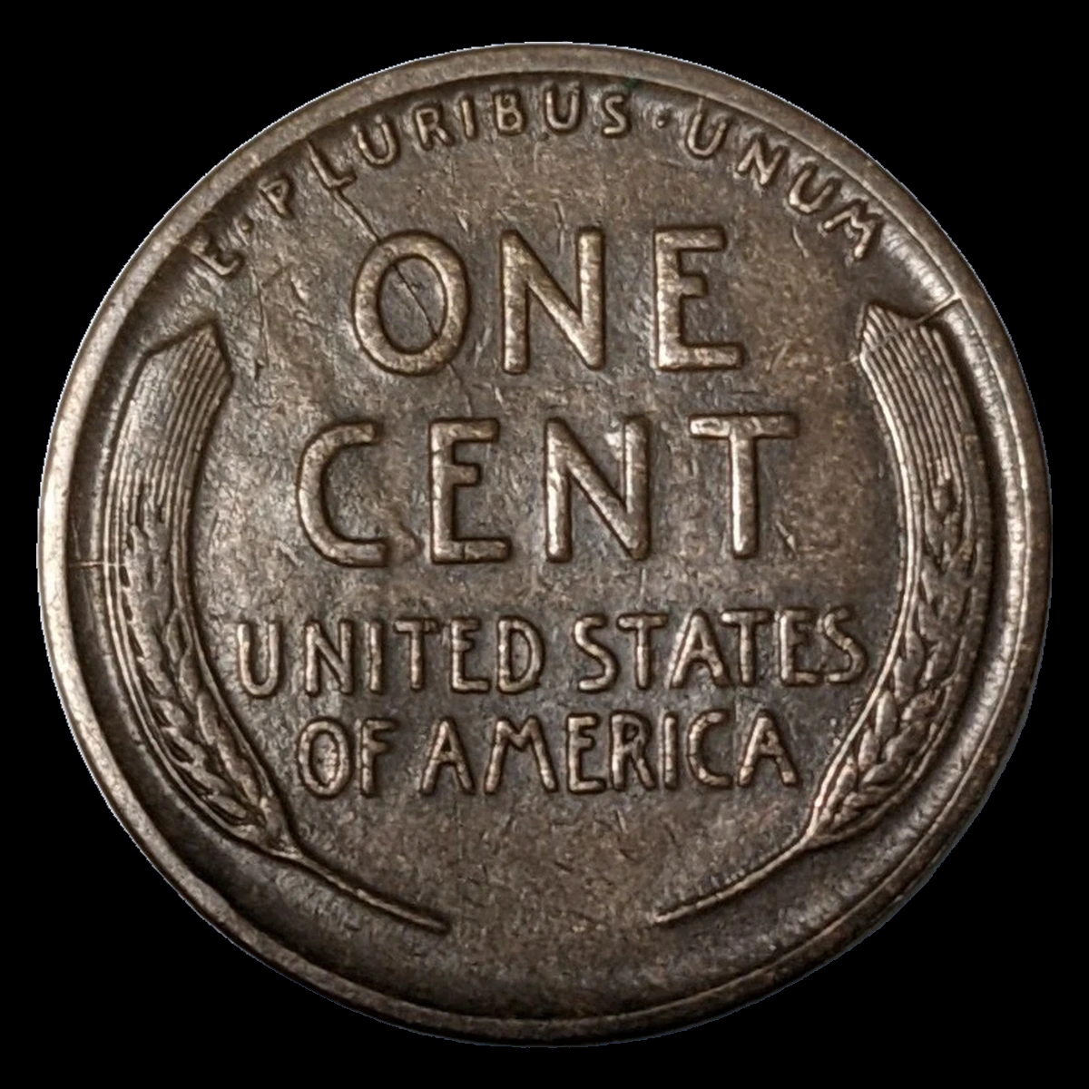 1922 Wheat Penny: Die Crack / Die Chip