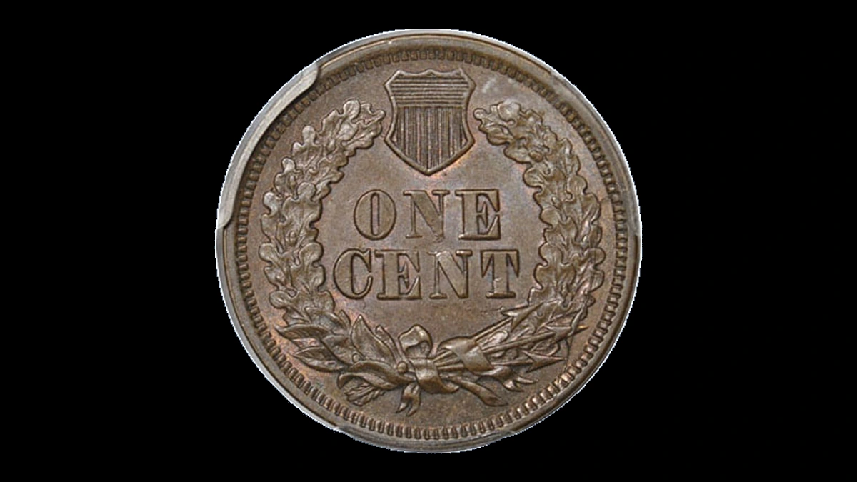 1868 Indian Cent: Die Clash