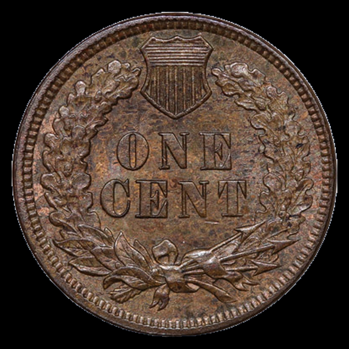 1893 Indian Cent: Weak Hub Transfer