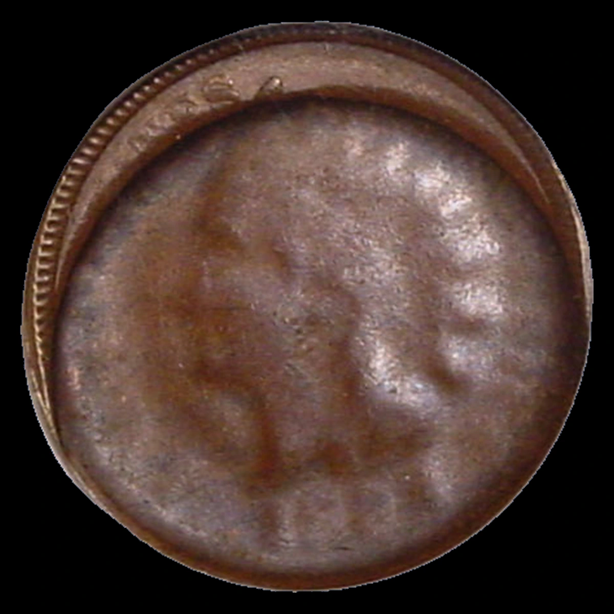 1894 Indian Cent: Indent
