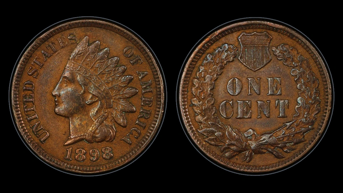 1898 Indian Head Penny: Misplaced Date