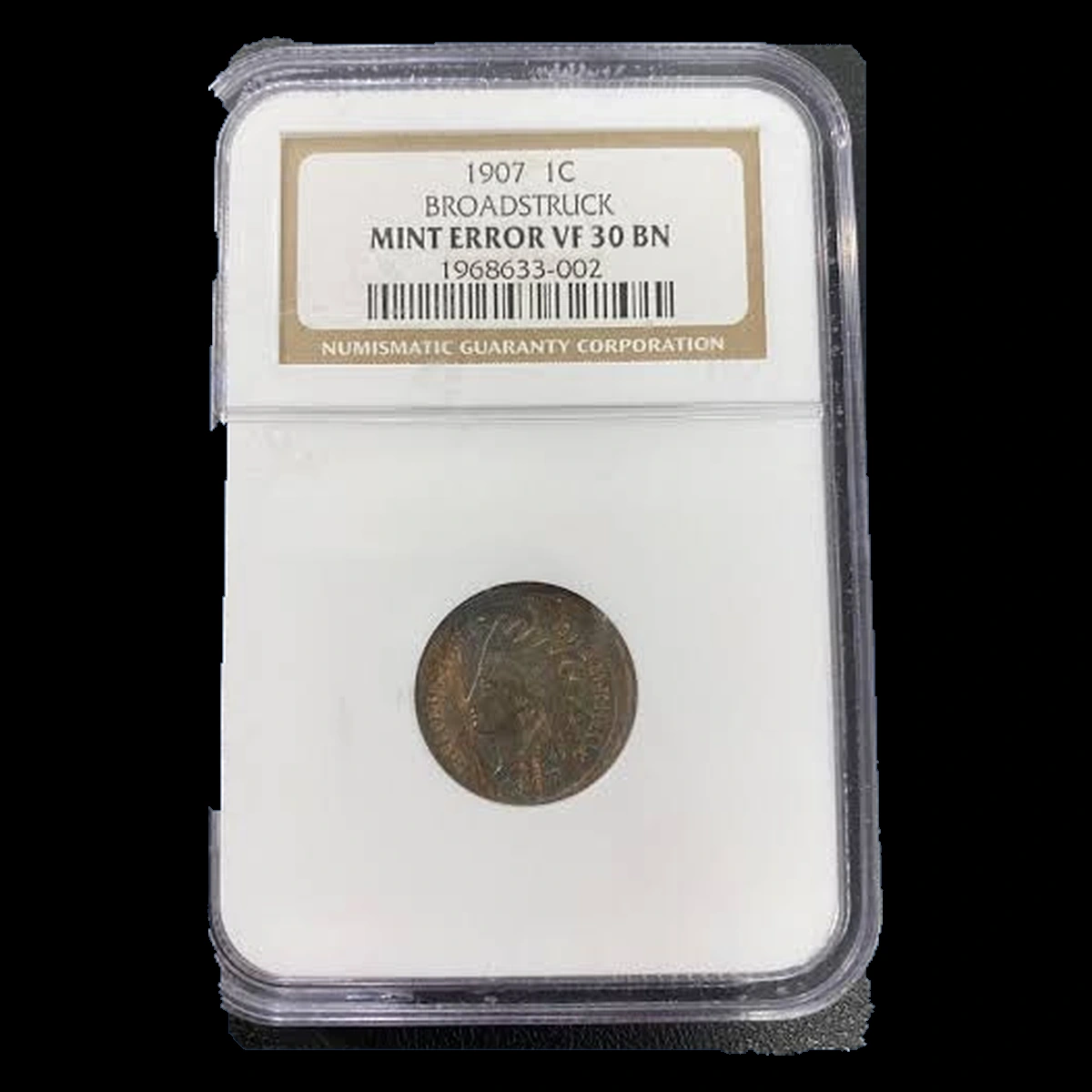 1907 Indian Cent: Broadstrike