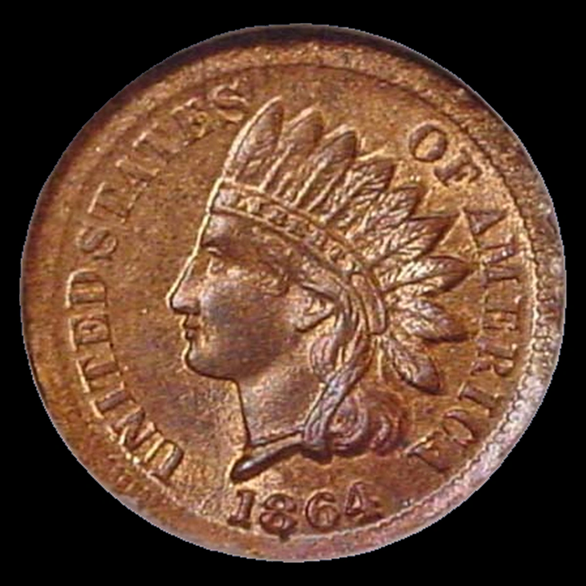 1864 Indian Cent: Broadstrike