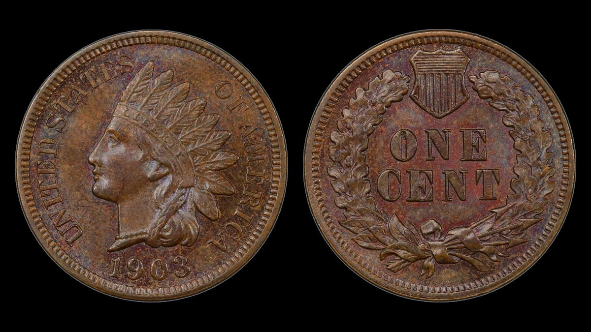 1903 Indian Head Penny: Misplaced Date