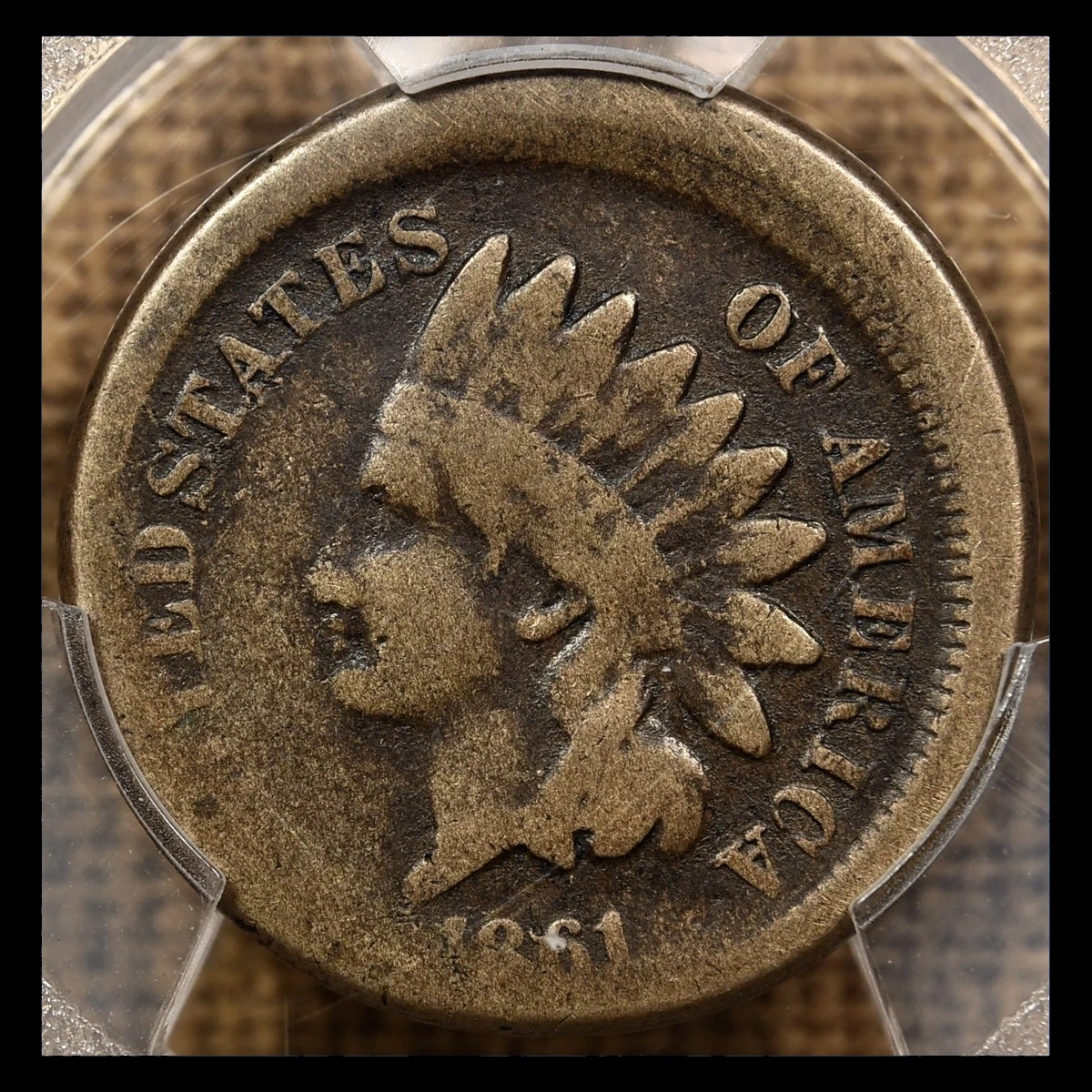 1861 Indian Cent: Broadstrike