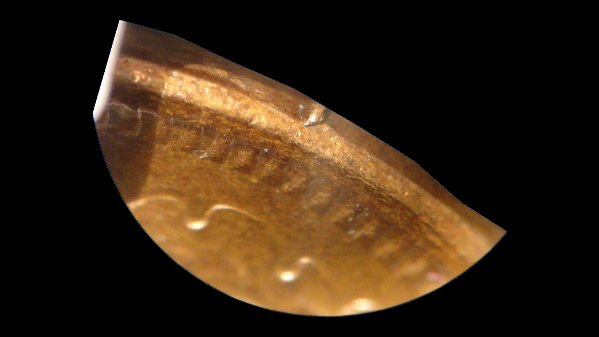 1866 Indian Cent: Collar Error