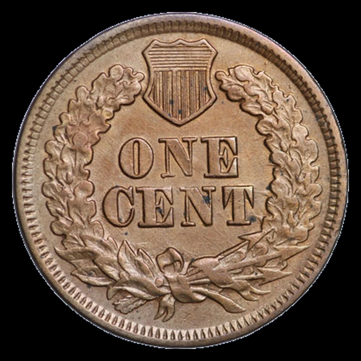 1866 Indian Cent: Die Clash