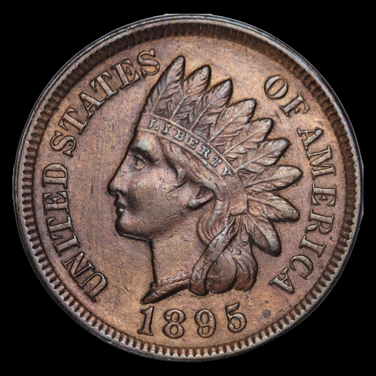 1895 Indian Head Penny: Misplaced Date
