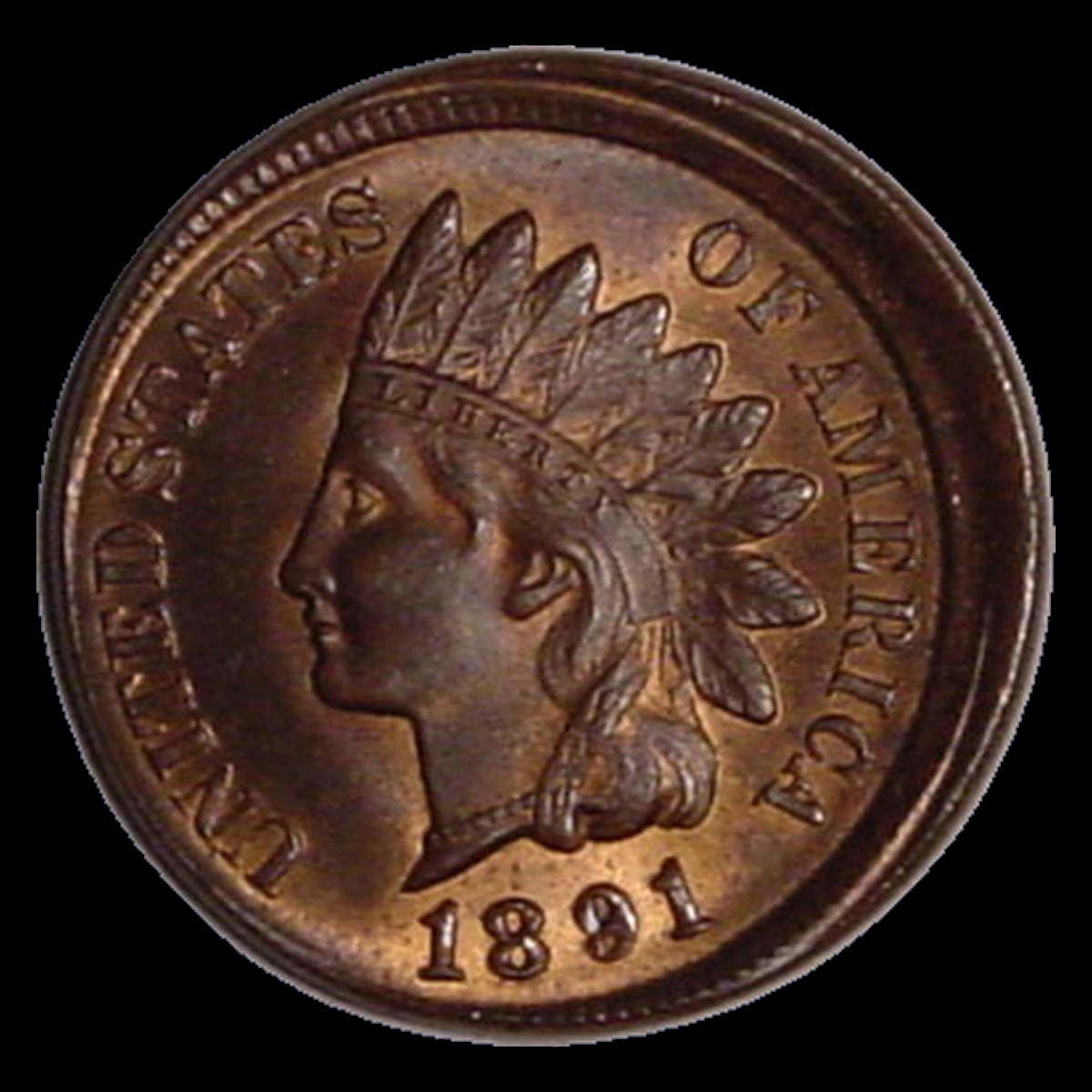 1891 Indian Cent: Broadstrike