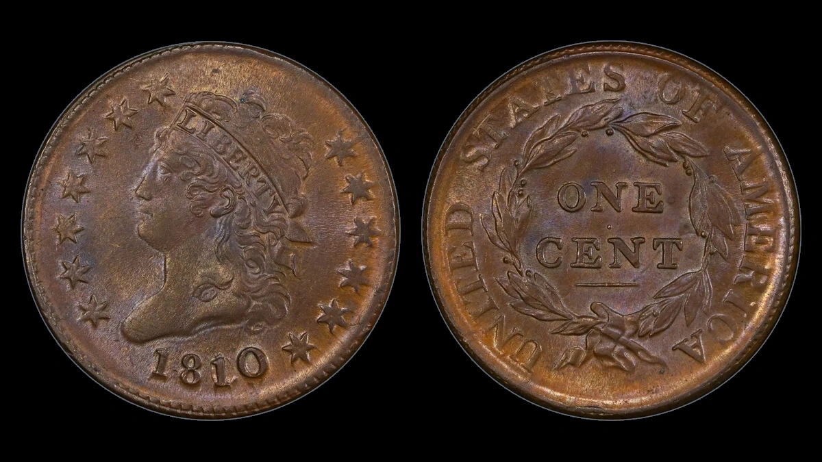 1810 Classic Head Cent: Overdate
