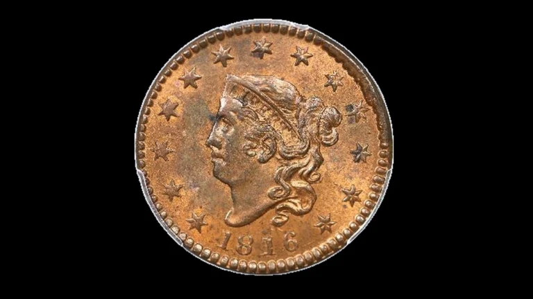 1816 Penny Errors — error coin photographs