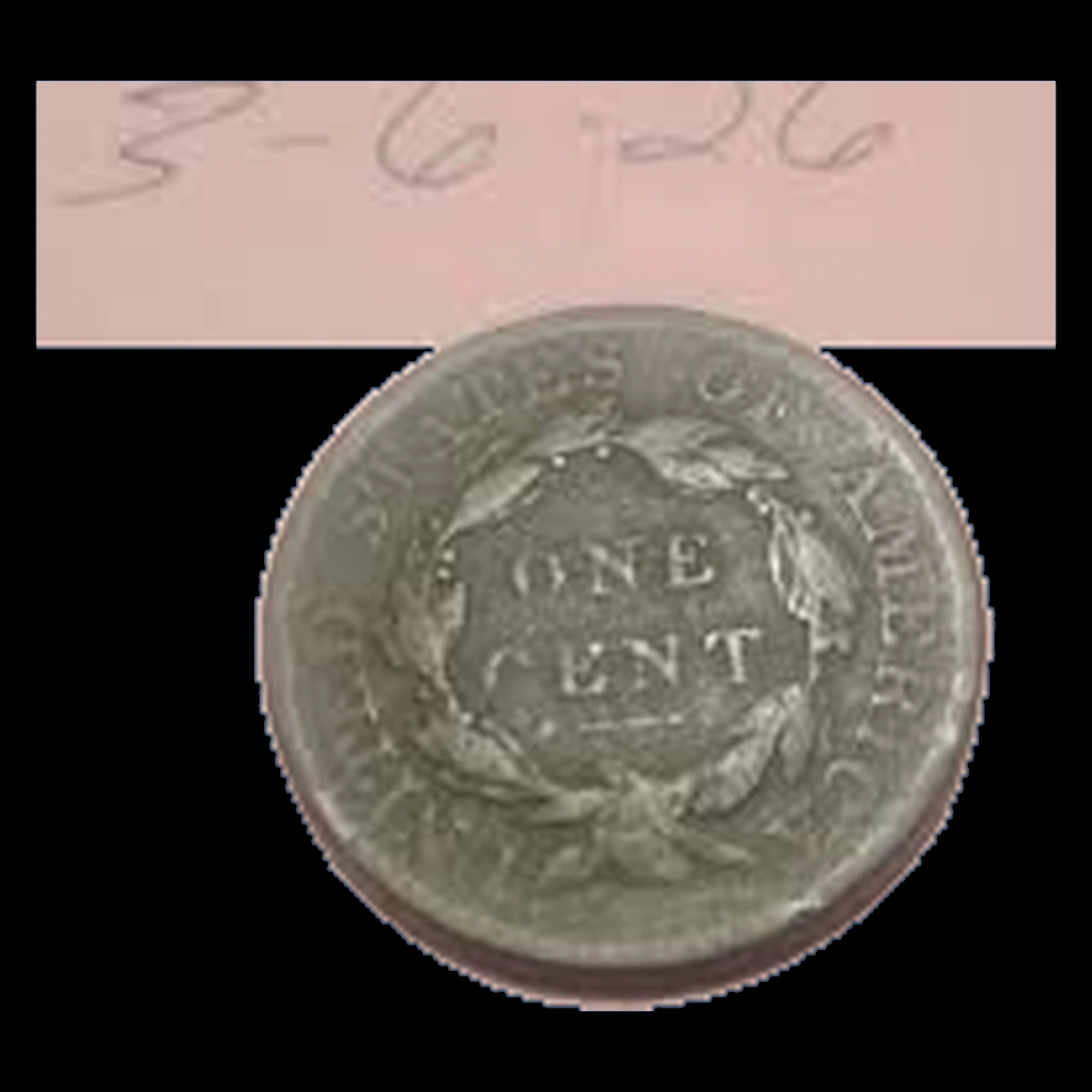 1820 Coronet Head Cent: Rotated Dies