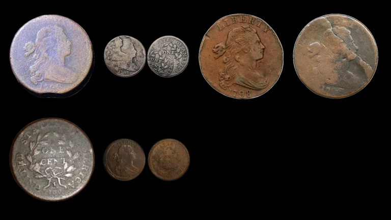 1798 Penny Errors — error coin photographs