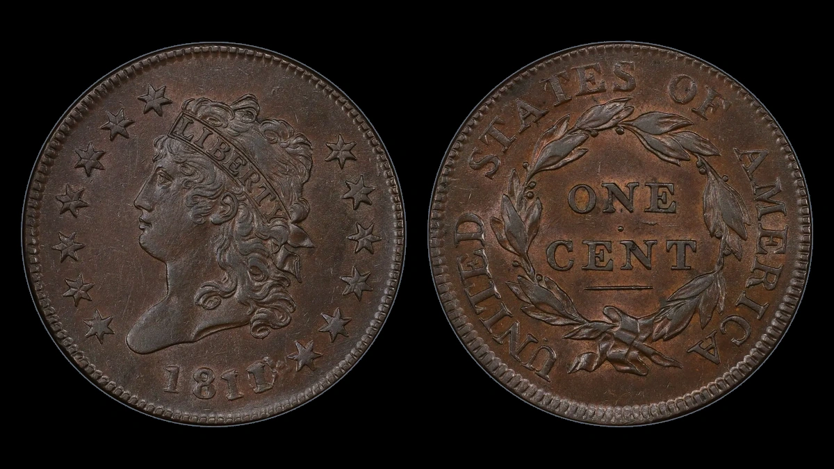 1811 Classic Head Cent: Overdate