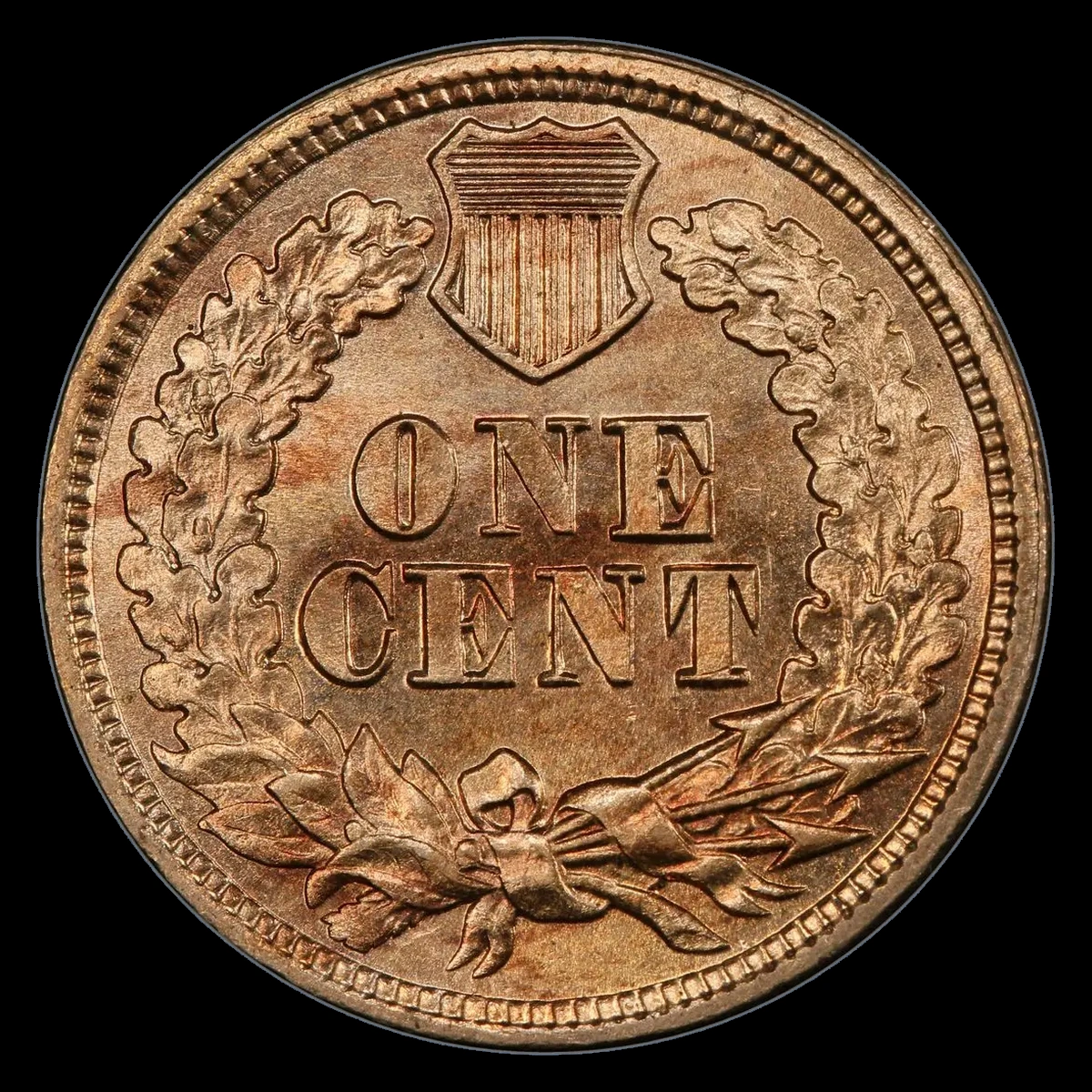1863 Indian Head Penny: Doubled Die Reverse