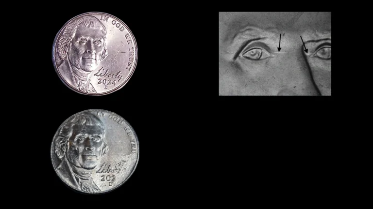 2024 Nickel Errors — error coin photographs