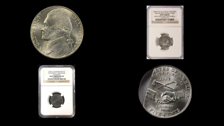2004 Nickel Errors — error coin photographs