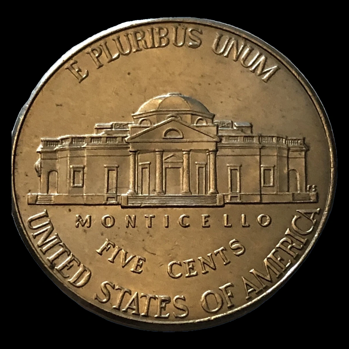 2012 Jefferson Nickel: Die Break