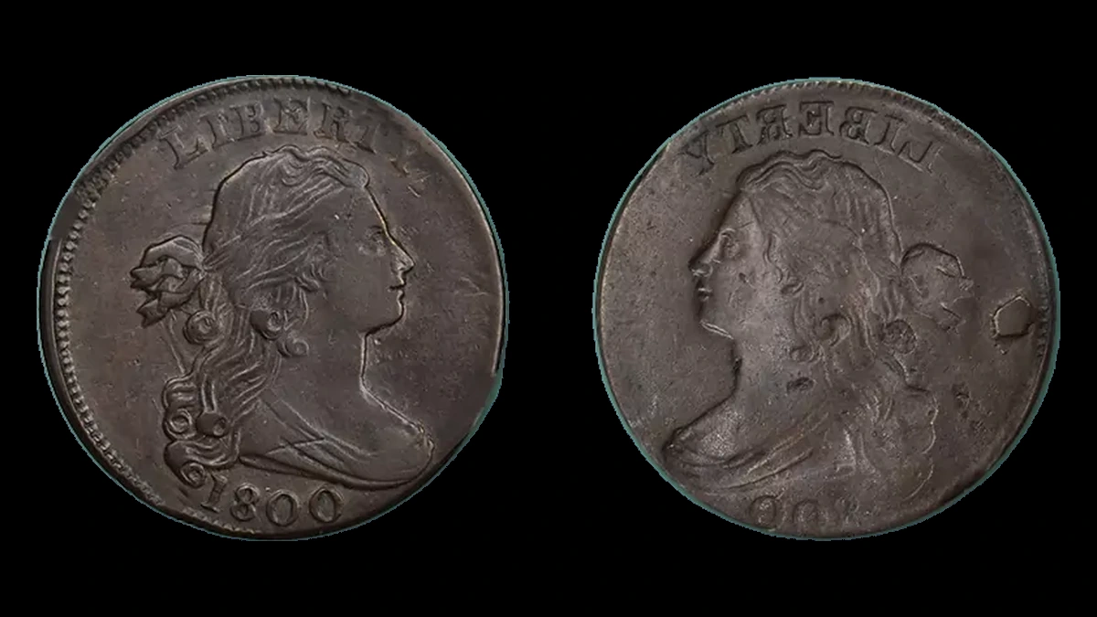 1800 Draped Bust Cent: Die Clash