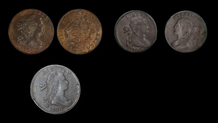 1800 Penny Errors — error coin photographs