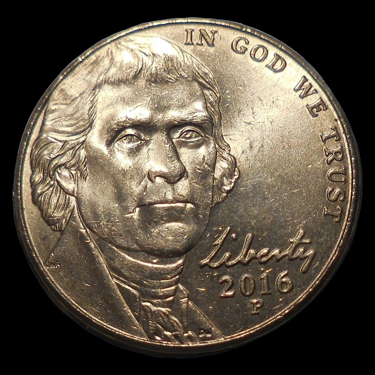 2016 Jefferson Nickel: Die Clash