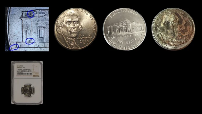 2016 Nickel Errors — error coin photographs