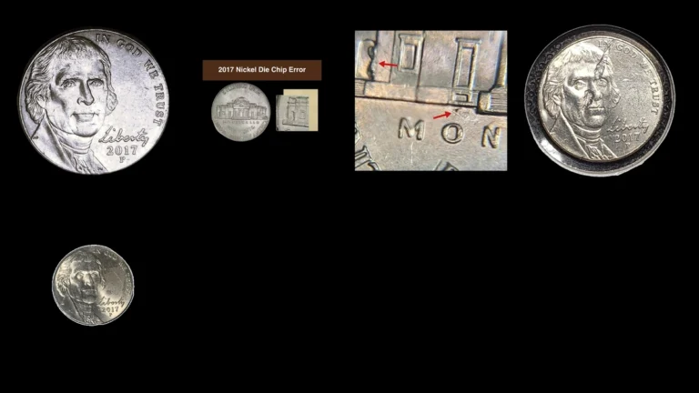 2017 Nickel Errors — error coin photographs