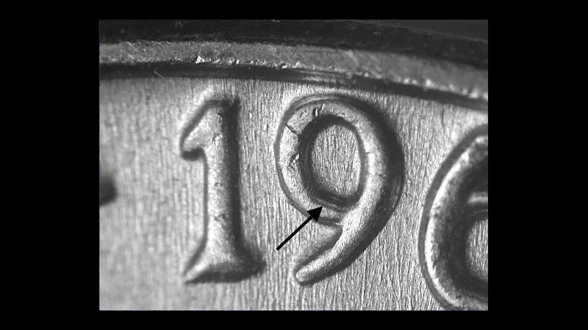 1963 Jefferson Nickel: Doubled Die Obverse
