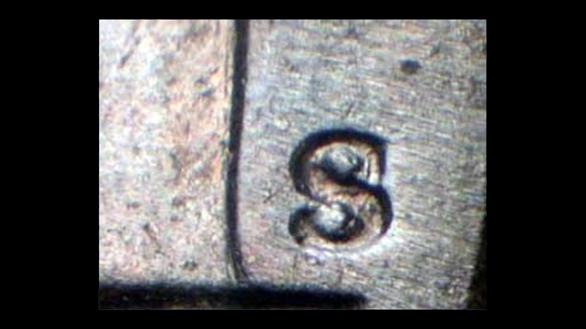 1951 Jefferson Nickel: Repunched Mintmark