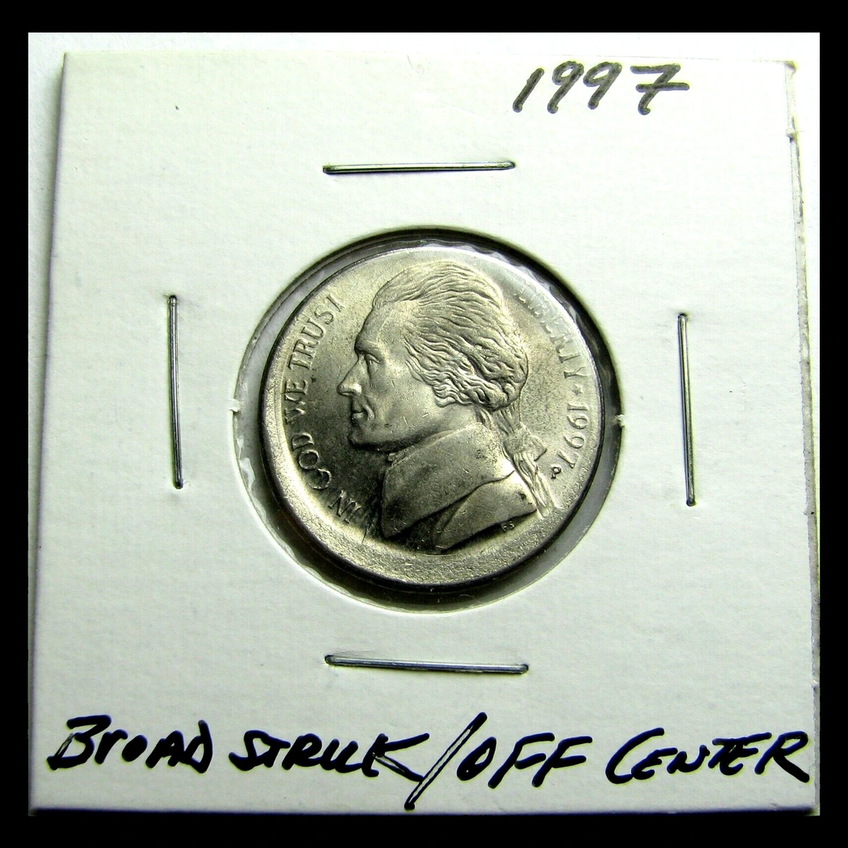 1997 Jefferson Nickel: Broadstrike