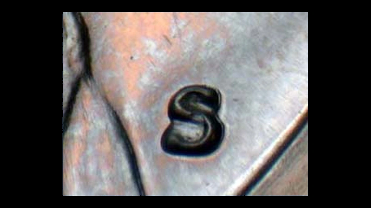1972 Jefferson Nickel: Repunched Mintmark
