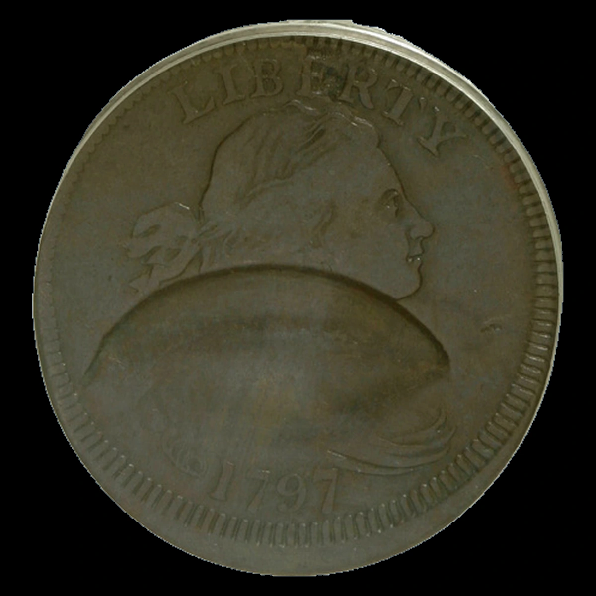 1797 Draped Bust Cent: Multiple Strike