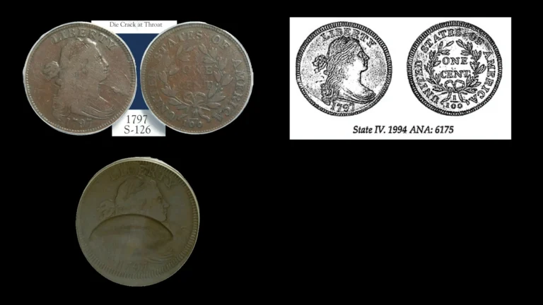 1797 Penny Errors — error coin photographs