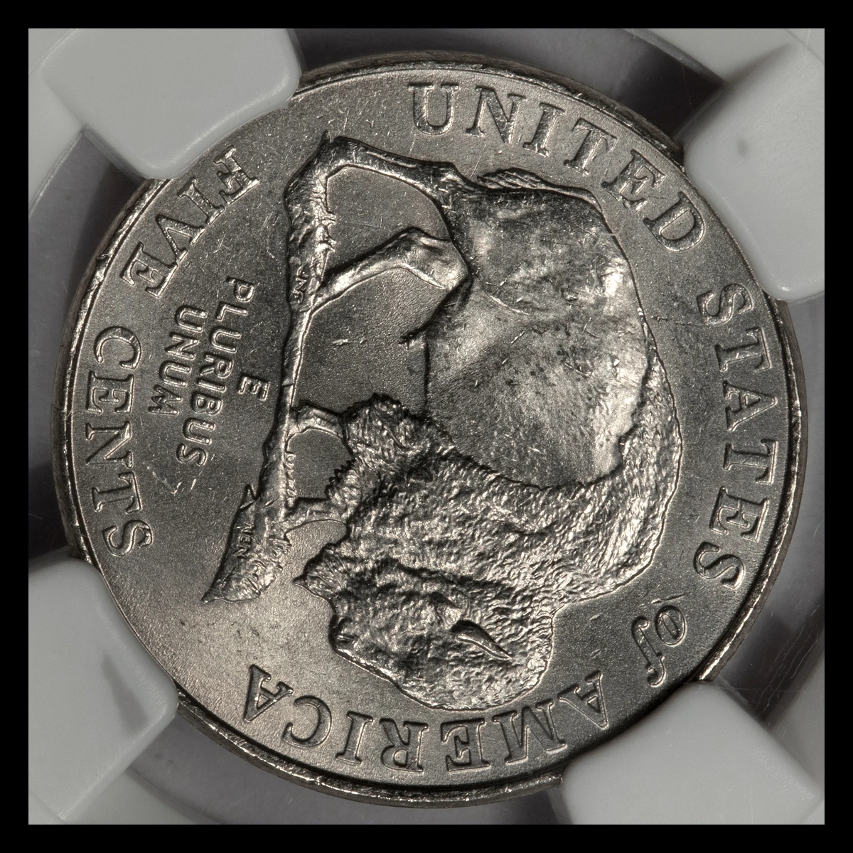 2005 Jefferson Nickel: Rotated Dies