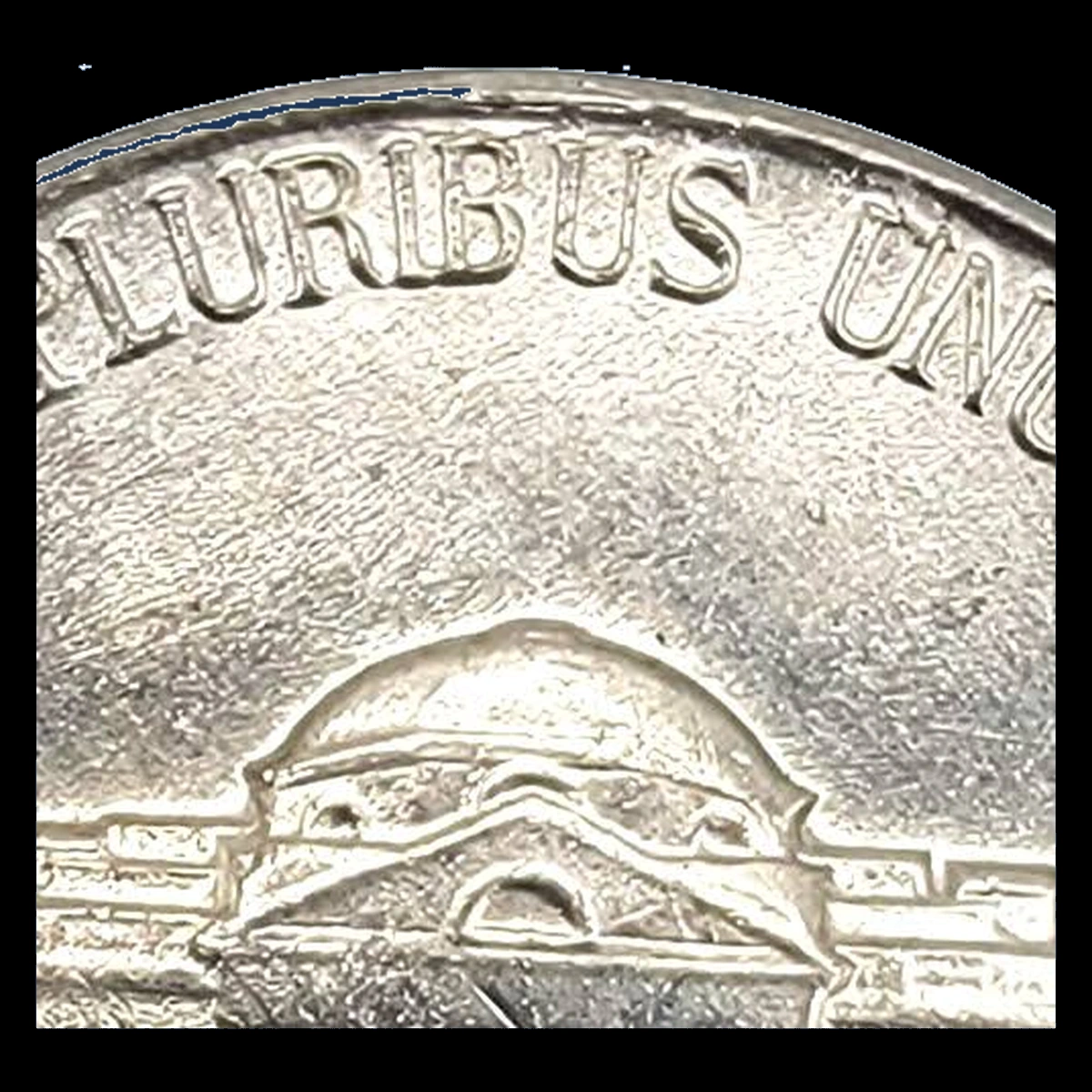 1955 Jefferson Nickel: Lamination