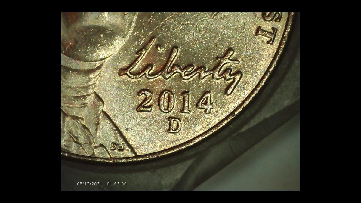 2014 Jefferson Nickel: Doubled Die Obverse