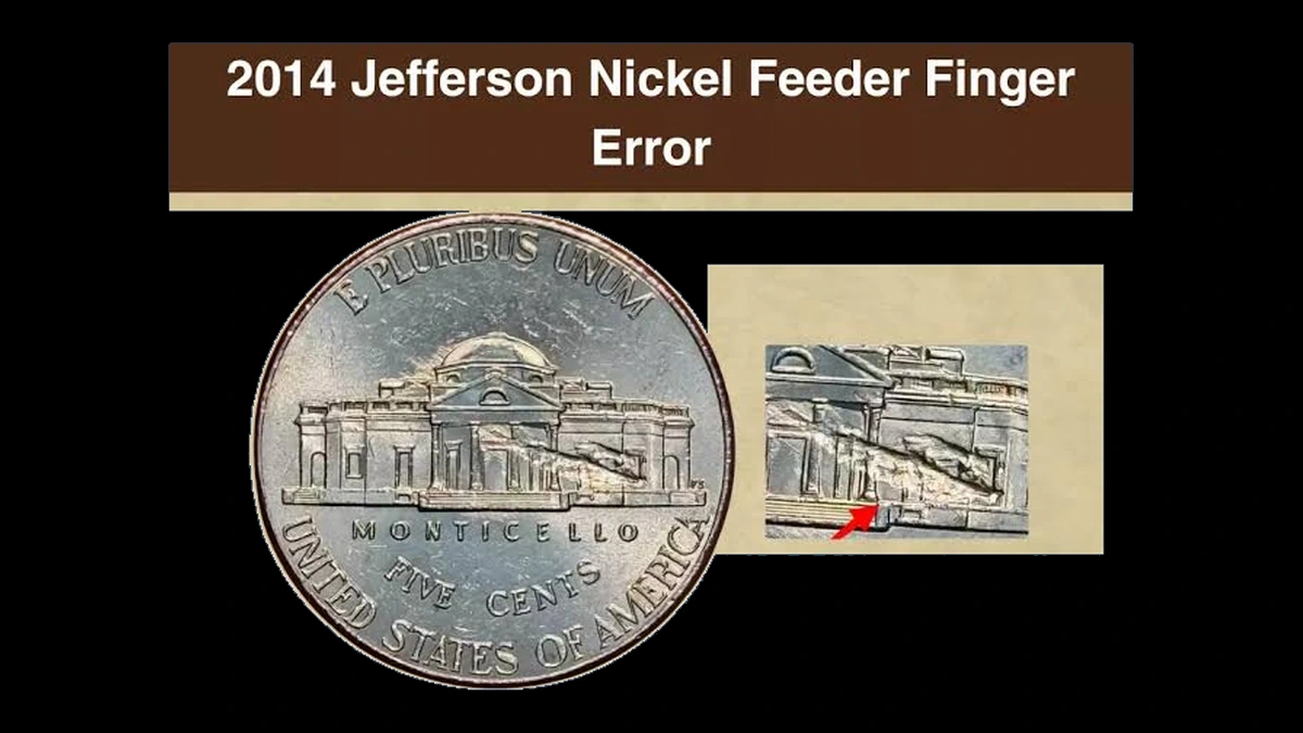 2014 Jefferson Nickel: Feeder-Finger Marks