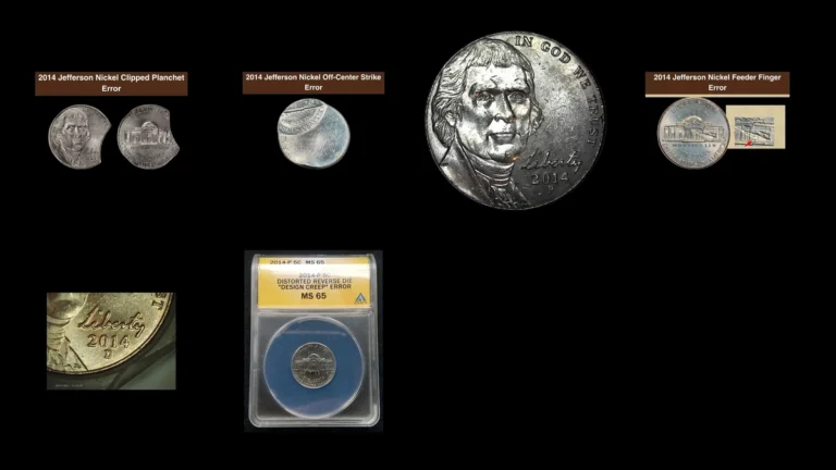 2014 Nickel Errors — error coin photographs