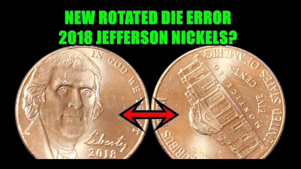 2018 Jefferson Nickel: Rotated Dies