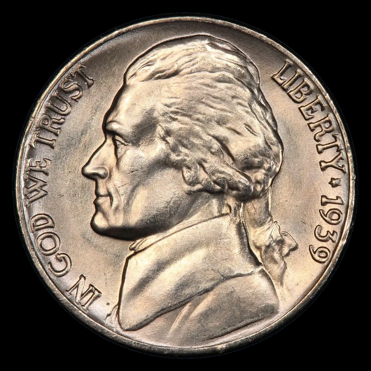 1939 Jefferson Nickel: Doubled Die Obverse