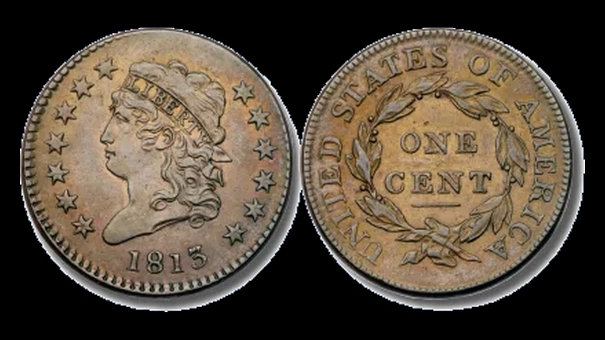 1813 Classic Head Cent: Die Clash