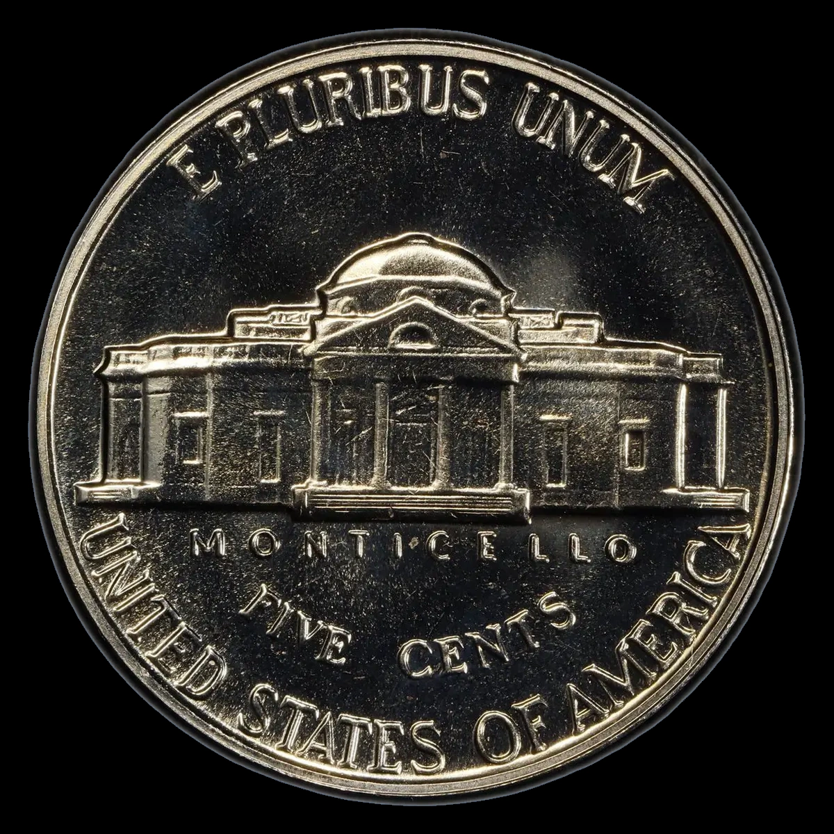 1960 Jefferson Nickel: Doubled / Multiple-Hubbed Reverse