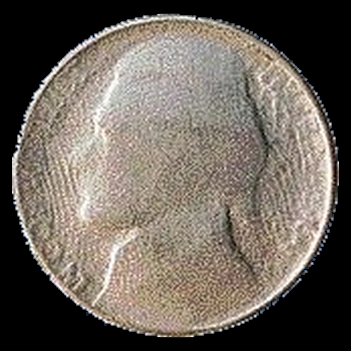 1964 Jefferson Nickel: Strike-Through