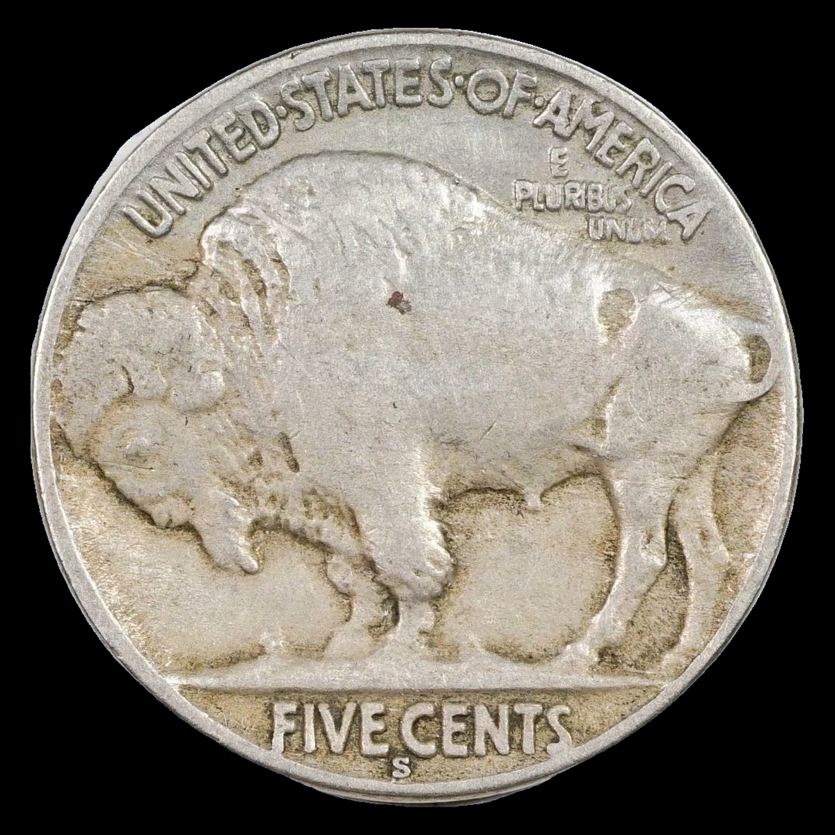 1931 Buffalo Nickel: Doubled Die Reverse