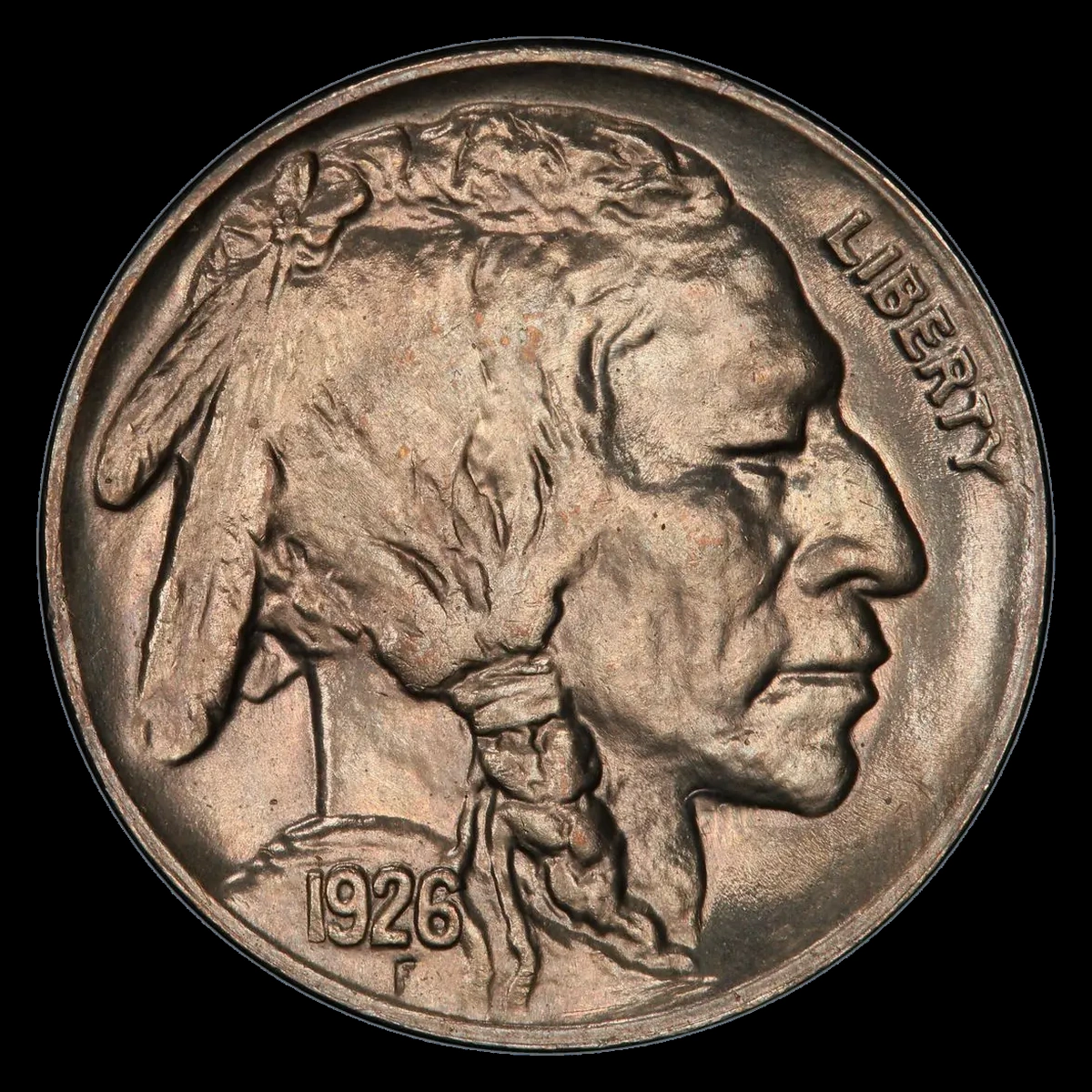 1926 Buffalo Nickel: Doubled Die Obverse